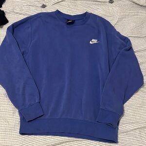 Nike Classic Blue Crewneck Sweater